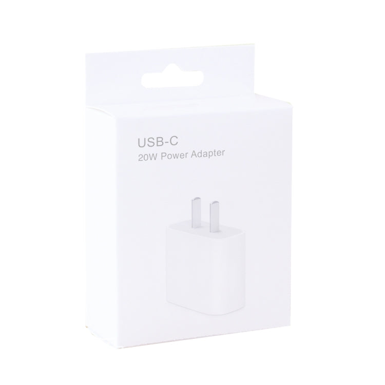 PD 20W 단일 USB-C / 타입-C 포트 여행용 충전기 전원 어댑터, US 플러그, 20W US 플러그