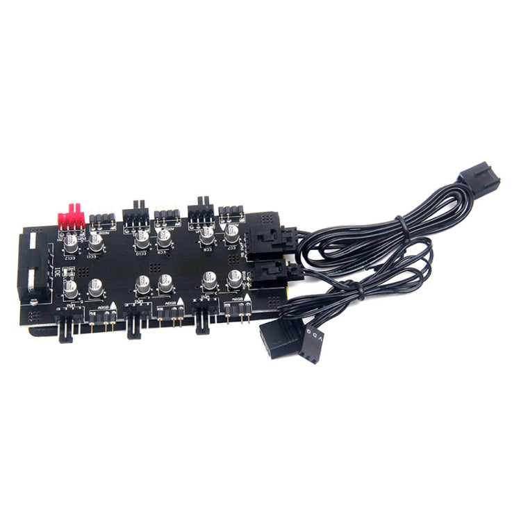 1 to 6 PWM / ARGB 허브 익스텐더 IDE 인터페이스, 1 to 6