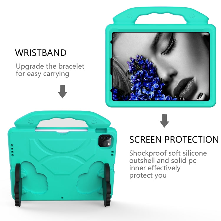 EVA Material Children Flat Anti Falling Cover Protective Shell with Thumb Bracket, For iPad Pro 11 (2021)