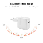 12W USB 포트 여행용 충전기 iPad 시리즈 / iPod 시리즈 / iPhone 시리즈용, EU 플러그