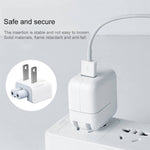 12W USB 충전기 + USB to 8핀 데이터 케이블 iPad / iPhone / iPod 시리즈용, US 플러그