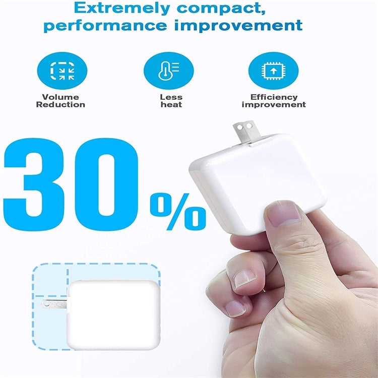 30W USB-C / 타입-C 노트북 휴대용 전원 어댑터 1.8m USB-C / 타입-C to USB-C / 타입-C 충전 케이블 포함, 30W US 플러그, 30W EU 플러그, 30W UK 플러그, 30W AU 플러그
