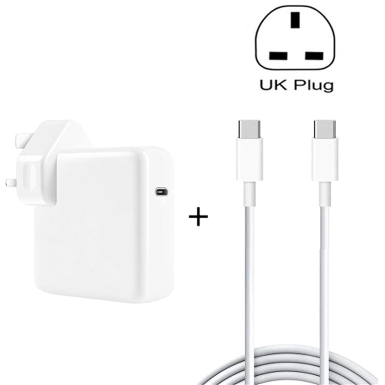 96W USB-C / 타입-C 전원 어댑터 휴대용 충전기 1.8m USB-C / 타입-C to USB-C / 타입-C 충전 케이블 포함, 96W UK 플러그, 96W AU 플러그, 96W US 플러그, 96W EU 플러그