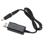 KWS-912V USB 부스트 컨버터 DC 5V to 9V 12V 변환 케이블 + 3.5x1.35mm 플러그 세트, 5V to 9V / 12V