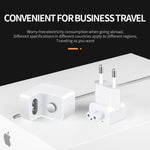 2개 세트 XJ01 아이패드 10W 12W 충전기 및 맥북 시리즈 충전기용 전원 어댑터, EU 플러그, EU 플러그