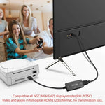 1080P N64 to HDMI 디지털 아날로그 변환 비디오 케이블 어댑터, 1080P 어댑터