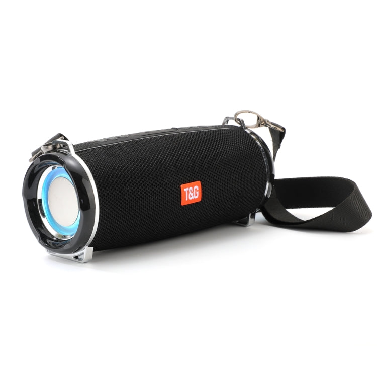 T&G TG192 LED 깜빡이는 빛 휴대용 무선 베이스 3D 스테레오 블루투스 스피커, FM / TF 카드 / USB 지원