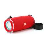 T&G TG192 LED 깜빡이는 빛 휴대용 무선 베이스 3D 스테레오 블루투스 스피커, FM / TF 카드 / USB 지원