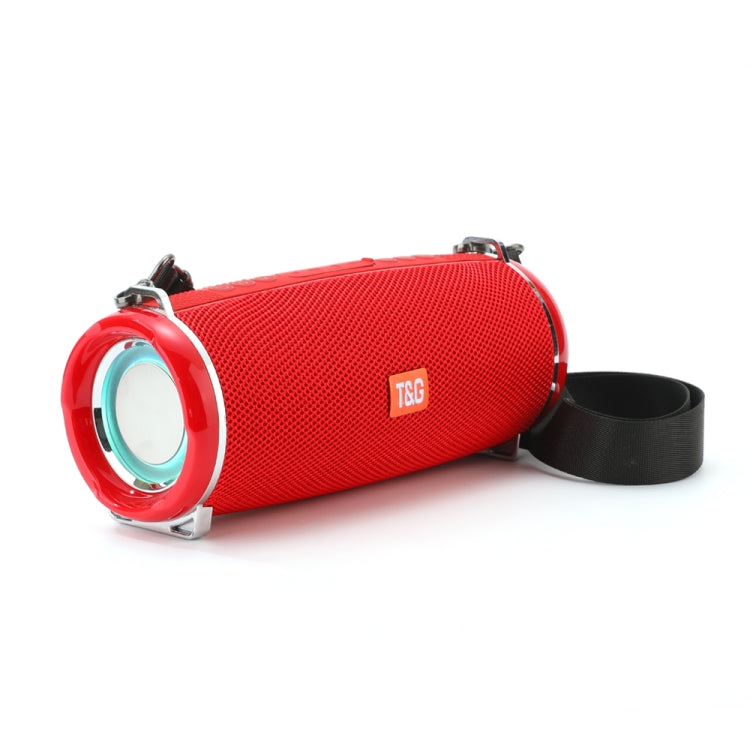 T&G TG192 LED 깜빡이는 빛 휴대용 무선 베이스 3D 스테레오 블루투스 스피커, FM / TF 카드 / USB 지원