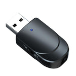 KN330 2-in-1 USB 블루투스 5.0 어댑터 무선 리시버 송신기 컴퓨터 TV 자동차용