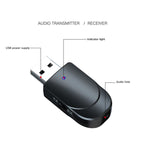 KN330 2-in-1 USB 블루투스 5.0 어댑터 무선 리시버 송신기 컴퓨터 TV 자동차용