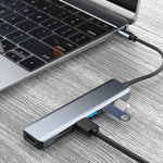 7-in-1 HDMI+SD/TF+USB2.0x2+USB3.0+PD to 타입-C 허브 도킹 스테이션, 7-in-1 스테이션
