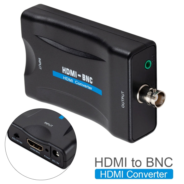 HDMI to BNC 복합 비디오 변환기, HDMI to BNC