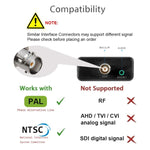 HDMI to BNC 복합 비디오 변환기, HDMI to BNC