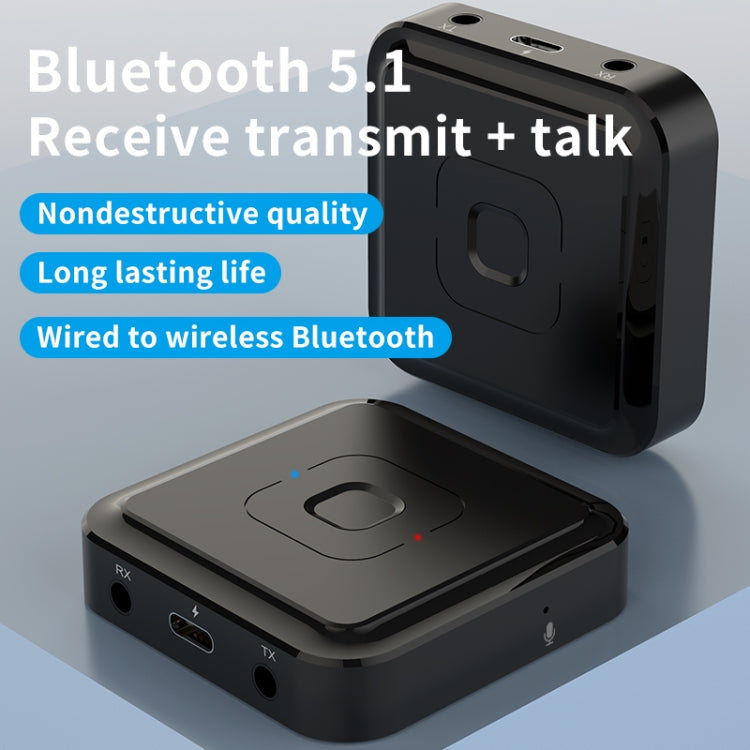 BT-22 5.1 블루투스 리시버 및 송신기 2-in-1 음성 통화 지원, BT-22