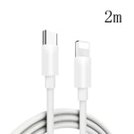 PD20W USB-C / Type-C to 8핀 PD 고속 충전 동기화 데이터 케이블 iPhone 13 / 12 시리즈용, 1m, 1.5m, 2m