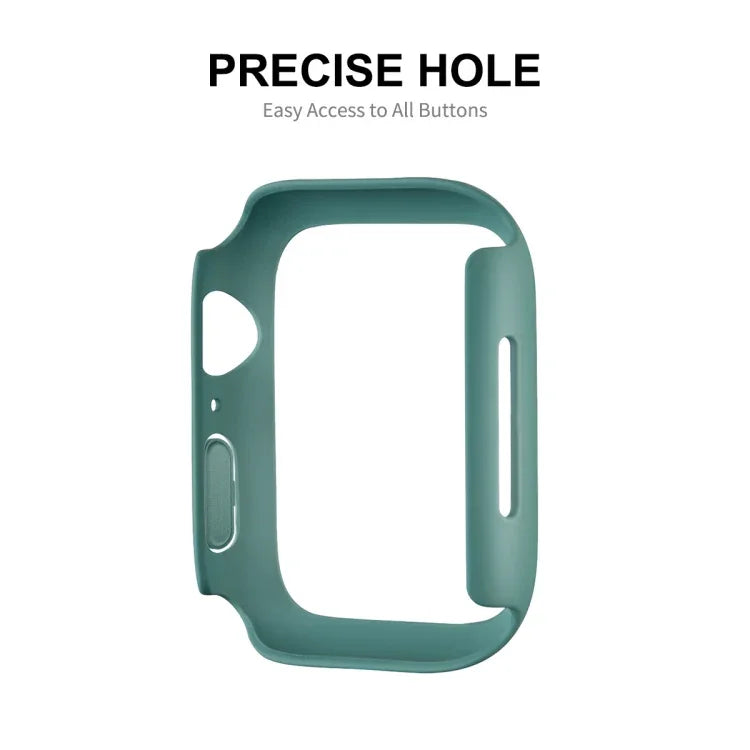 애플 워치 시리즈 7 45mm용 ENKAY Hat-Prince PC 프레임 + 풀 커버리지 PMMA HD 스크린 보호 필름