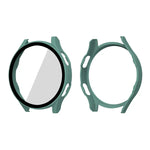 ENKAY Hat-Prince 풀 커버 PC 프레임 + 강화유리 보호필름 복합 케이스, 삼성 갤럭시 워치4 40mm용