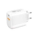 CS-20W 미니 휴대용 PD3.0 + QC3.0 듀얼 포트 고속 충전기, 충전기