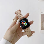 크리에이티브 체인 스테인리스 스틸 메탈 스트랩, 애플 워치 시리즈 7 41mm / 6&SE&5&4 40mm / 3&2&1 38mm, 7 45mm / 6&SE&5&4 44mm / 3&2&1 42mm용