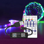 WS2812B USB 5V APP 원격 컨트롤러 블루투스 음악 컨트롤러 SK6812 WS2811 WS2812 LED 라이트 스트립용