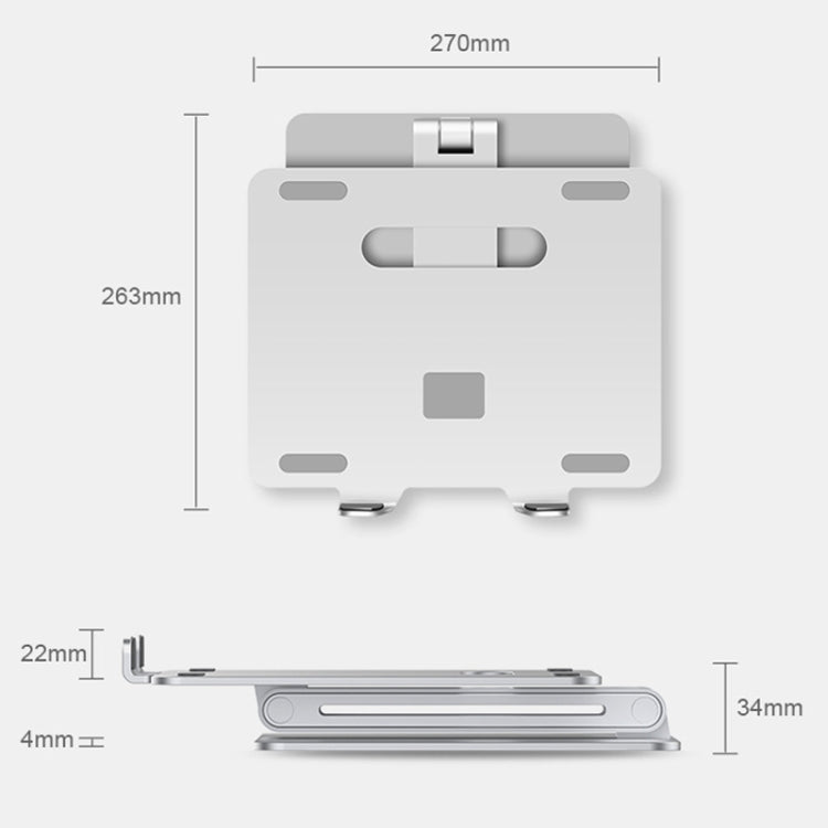 AP-2V 알루미늄 합금 노트북 스탠드, AP-2V