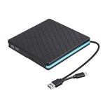 범용 광학 드라이브 Type-C USB 3.0 외장 DVD/CD/VCD 버너 RW SVCD 드라이브 플레이어, 범용 광학 드라이브