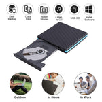 범용 광학 드라이브 Type-C USB 3.0 외장 DVD/CD/VCD 버너 RW SVCD 드라이브 플레이어, 범용 광학 드라이브