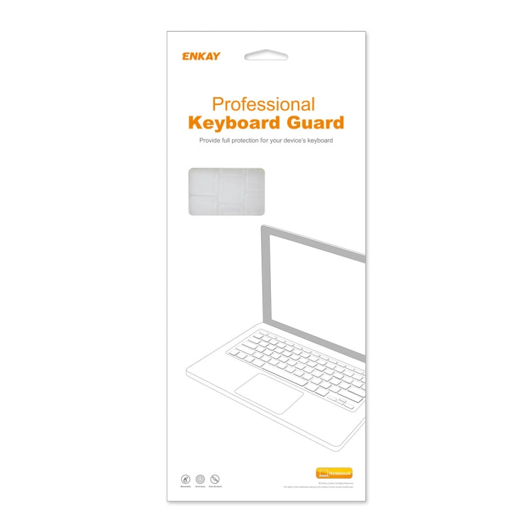 ENKAY 울트라 씬 소프트 TPU 노트북 키보드 보호 필름, MacBook Air 13.6 2022/2024 A2681 (M2) / A3113 (M3)용, 버전: 미국 버전, 미국 버전, EU 버전