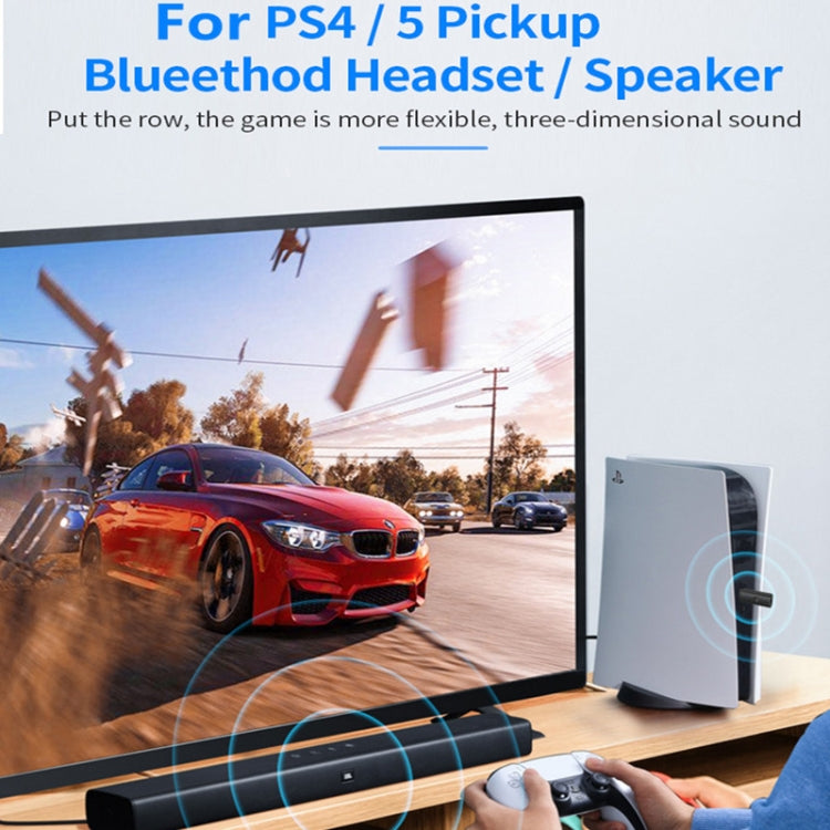 TX35 블루투스 5.2 송신기 원 드래그 투 USB / AUX 듀얼 출력