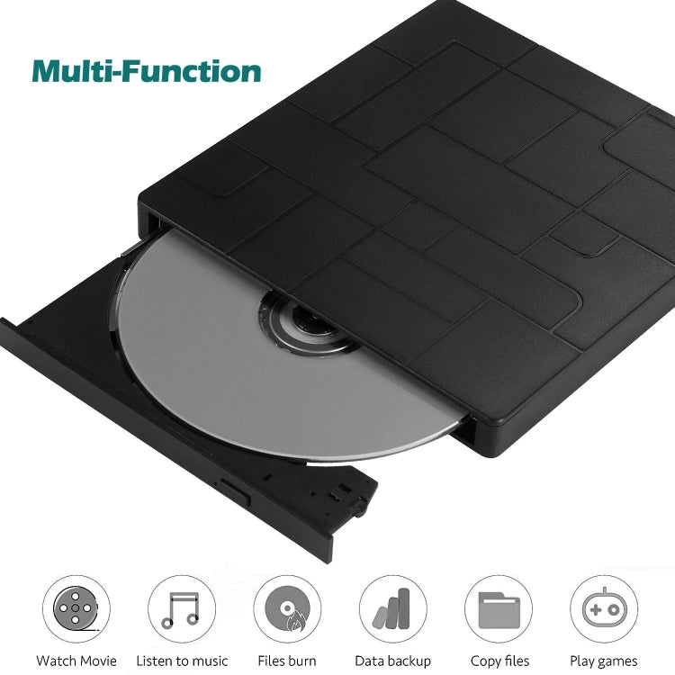 외장 RW DVD 레코더 광학 드라이브 포함