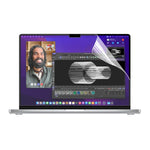 ENKAY 클리어 HD PET 노트북 화면 보호 필름, MacBook Pro 14.2인치 A2442용, MacBook Pro 16.2인치 A2485/A2880 2023용