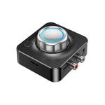 C39 블루투스 5.0 리시버 RCA to 3.5mm 무선 오디오 변환기 TF 카드 지원, C39
