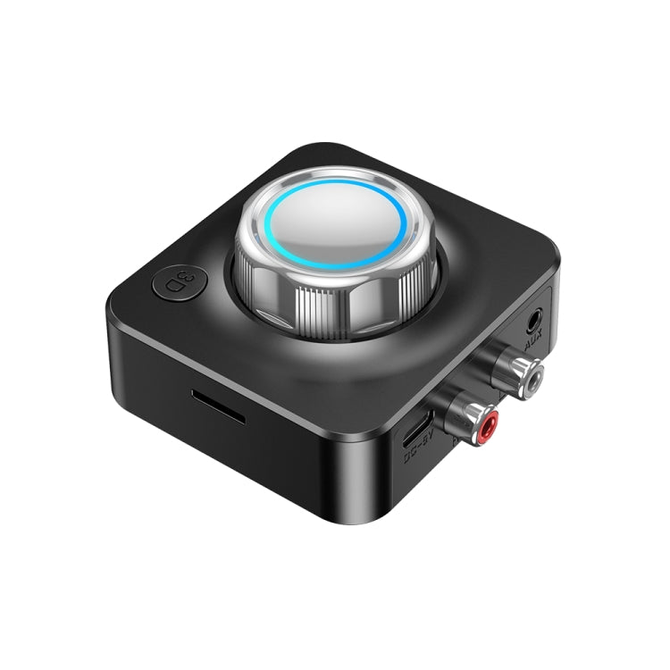 C39 블루투스 5.0 리시버 RCA to 3.5mm 무선 오디오 변환기 TF 카드 지원, C39