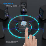C39 블루투스 5.0 리시버 RCA to 3.5mm 무선 오디오 변환기 TF 카드 지원, C39