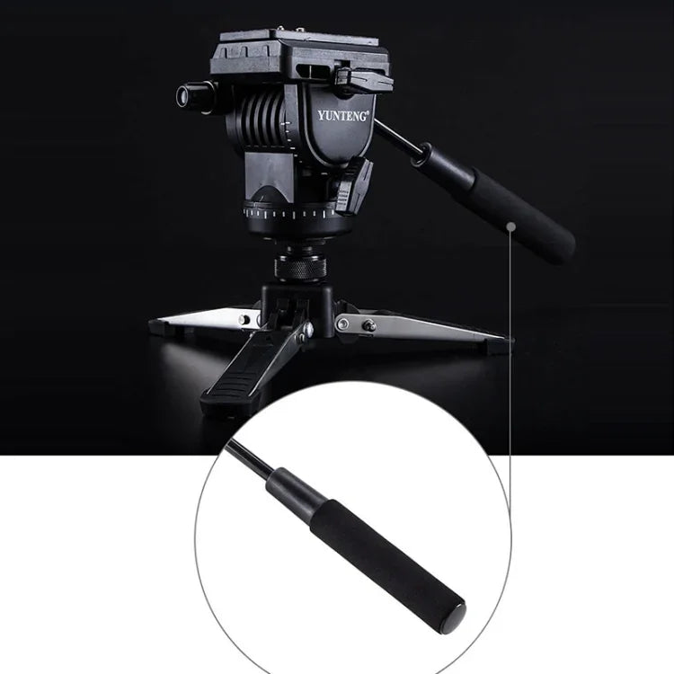 YUNTENG VCT-288 삼각대 마운트 모노포드 유체 드래그 헤드 포함, VCT-288