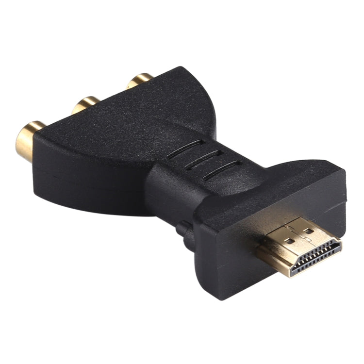 금도금 HDMI 수컷 to 3 RGB RCA 비디오 오디오 어댑터 AV 컴포넌트 변환기 DVD 프로젝터용, HDMI