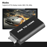 PS2 to HDMI 비디오 변환기 3.5mm 출력 포함