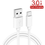 QC-04 QC3.0 + 3 x USB2.0 Multi-ports Charger with 3A USB to Type-C Data Cable, EU Plug, EU Plug + Type-C Cable