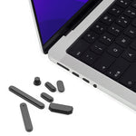 ENKAY Hat-Prince 실리콘 먼지 방지 플러그, MacBook Air 13.6 2022/2024 A2681 (M2) / A3113 (M3)용