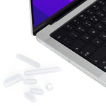 ENKAY Hat-Prince 실리콘 먼지 방지 플러그, MacBook Air 13.6 2022/2024 A2681 (M2) / A3113 (M3)용