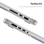 ENKAY Hat-Prince 실리콘 먼지 방지 플러그, MacBook Air 13.6 2022/2024 A2681 (M2) / A3113 (M3)용