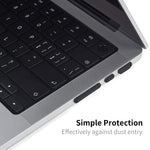 ENKAY Hat-Prince 실리콘 먼지 방지 플러그, MacBook Air 13.6 2022/2024 A2681 (M2) / A3113 (M3)용