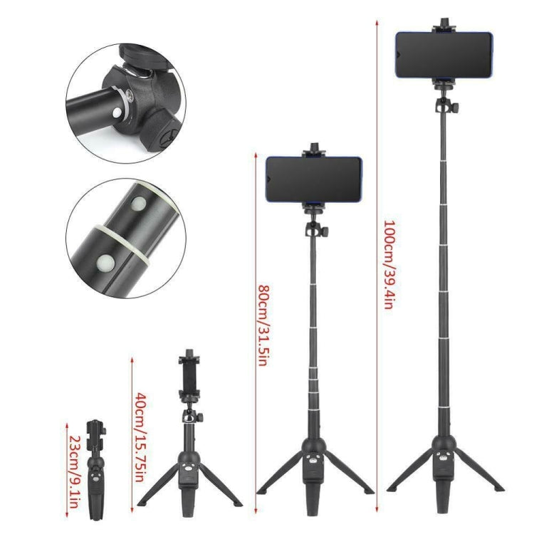 Yunteng YT-9928 3-in-1 핸드헬드 삼각대, 모노포드 셀카봉, 모든 스마트폰용 블루투스 리모컨 셔터