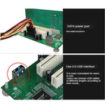 PCIe to 듀얼 PCI 슬롯 어댑터 카드 USB 3.0 확장 카드