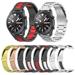 22mm Three Flat Buckle Stainless Steel Strap, 22mm Three Flat Buckle For Huawei Watch GT Runner / Watch GT 3 46mm, 20mm Three Flat Buckle For Huawei watch GT 3 42mm / Watch GT 2 42mm