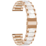 Metal Three Beads + Resin Strap, For Huawei Watch GT 3 46mm / GT Runner, For Huawei Watch GT 3 42mm / Watch GT 2 42mm
