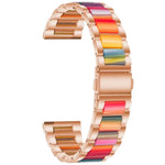 Metal Three Beads + Resin Strap, For Huawei Watch GT 3 46mm / GT Runner, For Huawei Watch GT 3 42mm / Watch GT 2 42mm