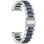 Metal Three Beads + Resin Strap, For Huawei Watch GT 3 46mm / GT Runner, For Huawei Watch GT 3 42mm / Watch GT 2 42mm