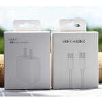 AU-20W PD USB-C / Type-C 여행용 충전기 및 Type-C to Type-C 데이터 케이블, AU 플러그, AU 플러그 + 1m PD 케이블, AU 플러그 + 2m PD 케이블
